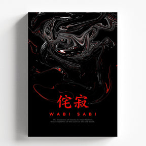 Wabi Sabi Abstract Japanese Philosophy Modern Wall Art
