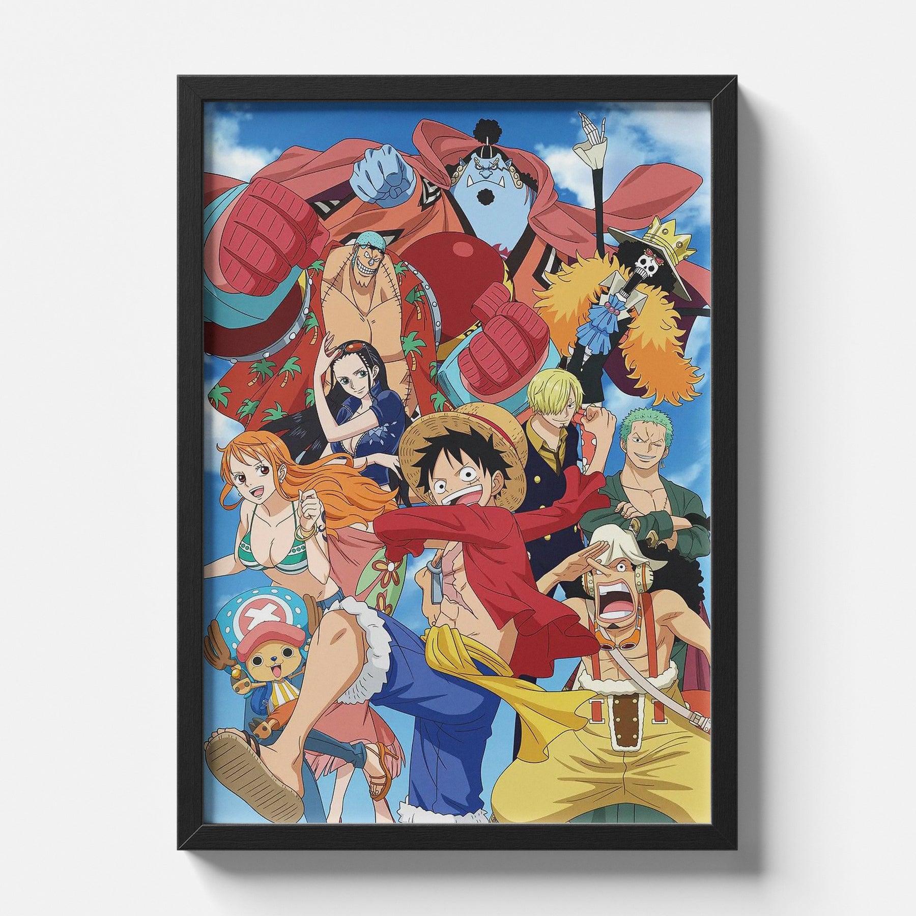 One Piece Straw Hat Pirates Legendary Crew Poster