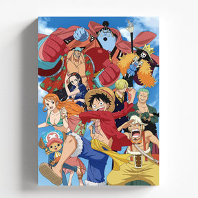 One Piece Straw Hat Pirates Legendary Crew Poster