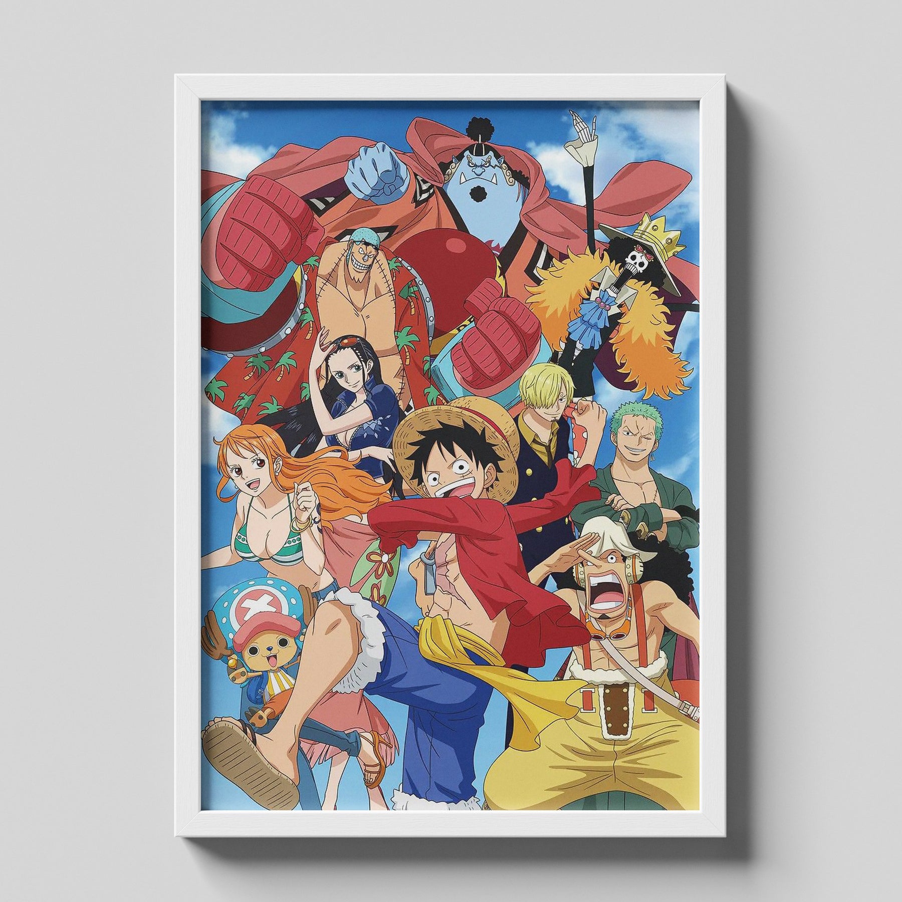 One Piece Straw Hat Pirates Legendary Crew Poster
