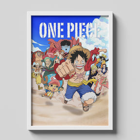 One Piece Straw Hat Pirates Adventure Anime Wall Poster