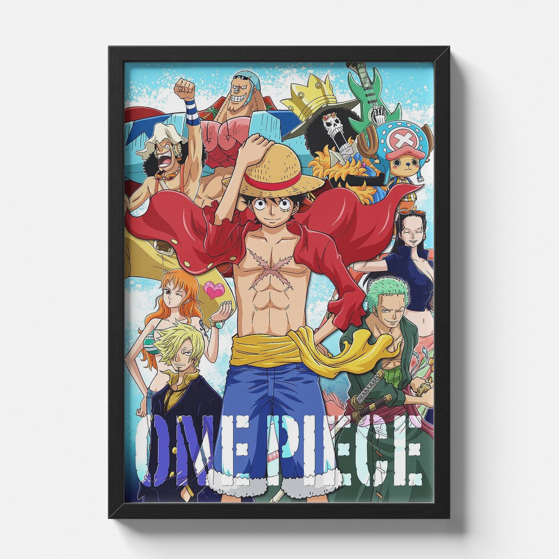 One Piece Straw Hat Crew Iconic Anime Wall Poster