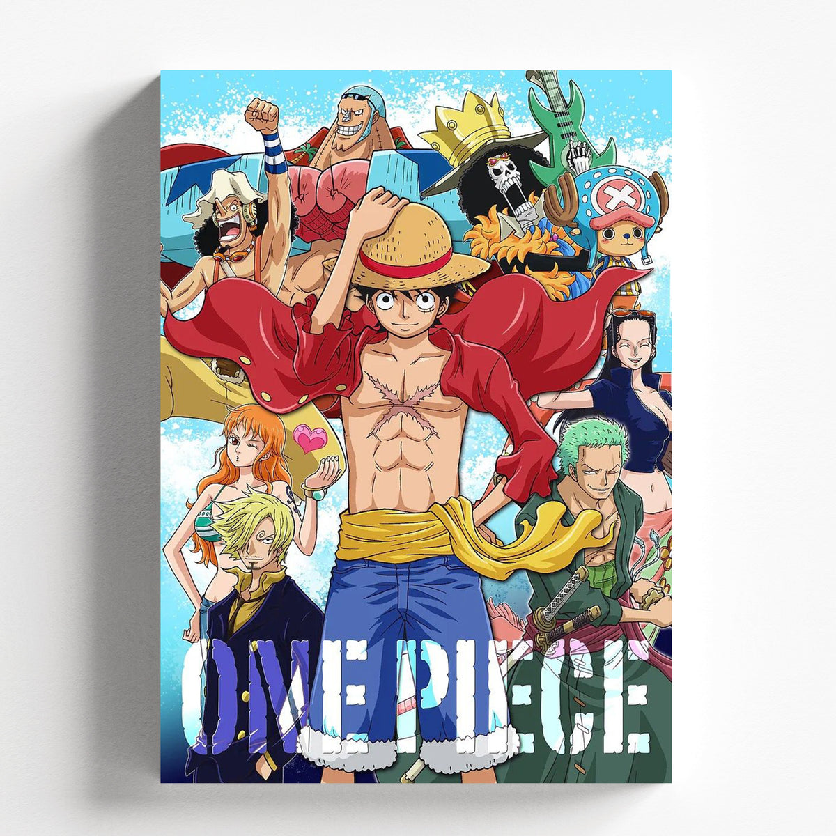 One Piece Straw Hat Crew Iconic Anime Wall Poster