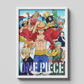 One Piece Straw Hat Crew Iconic Anime Wall Poster