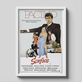Scarface Classic Cinematic Minimalist Movie Poster Art