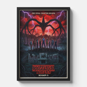 Stranger Things Season Five Epic Poster