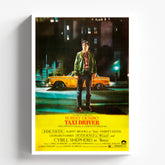 Taxi Driver Classic Night Street Cinematic Movie Poster
