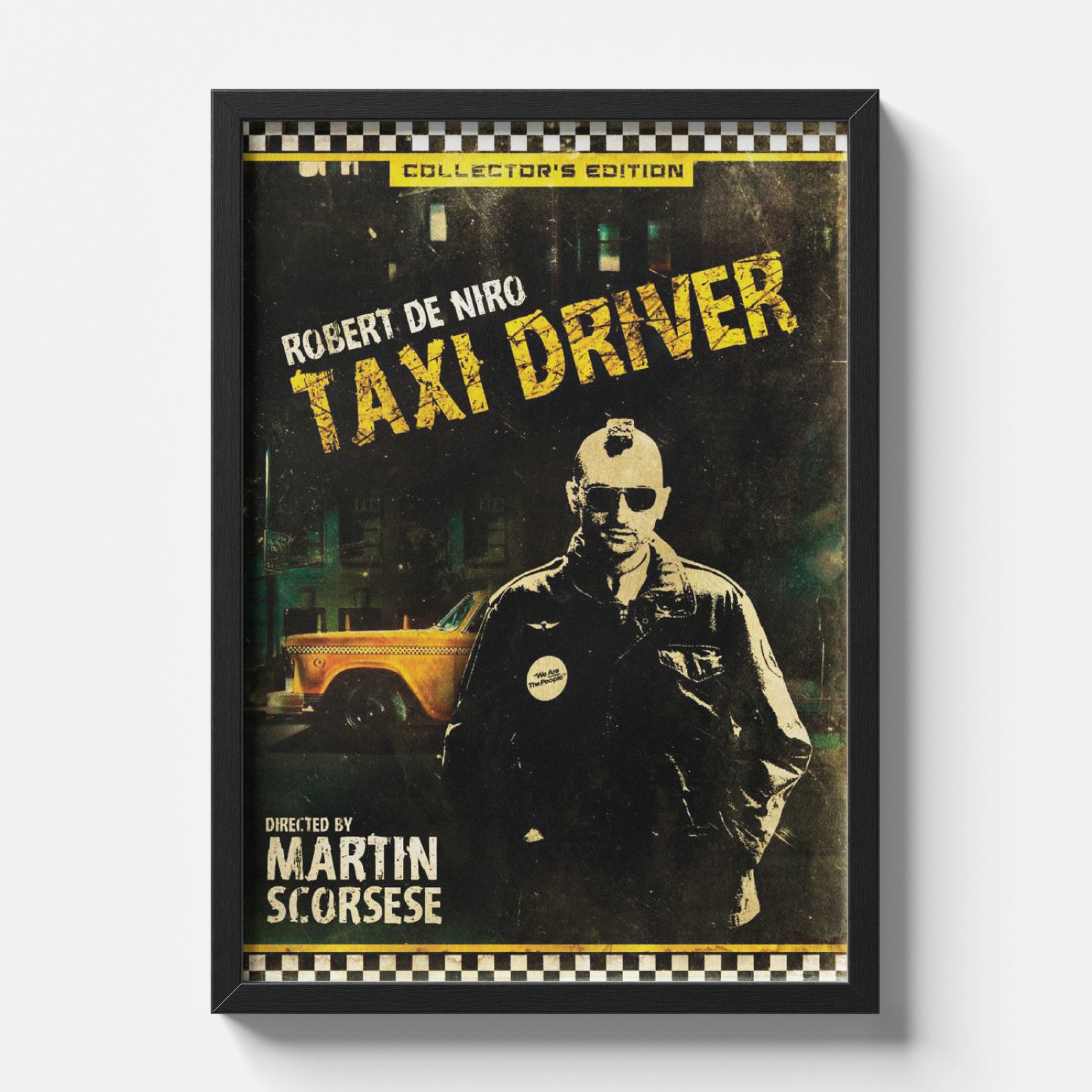 Taxi Driver Collector’s Edition Vintage Grit Movie Poster