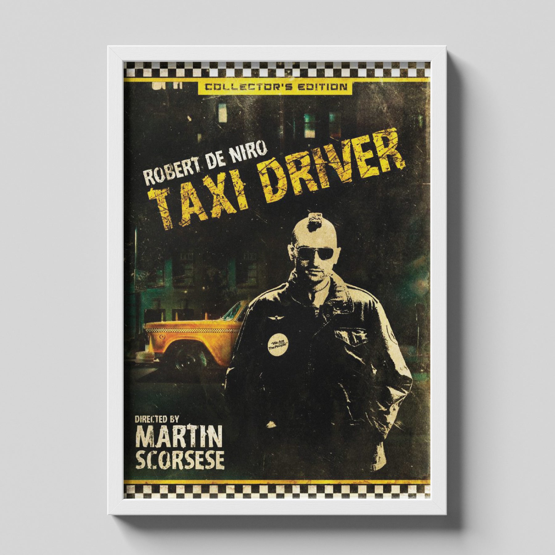 Taxi Driver Collector’s Edition Vintage Grit Movie Poster