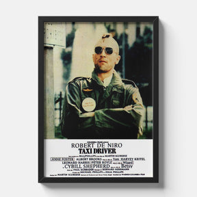Taxi Driver Mohawk Robert De Niro Classic Poster Print