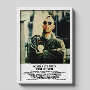 Taxi Driver Mohawk Robert De Niro Classic Poster Print