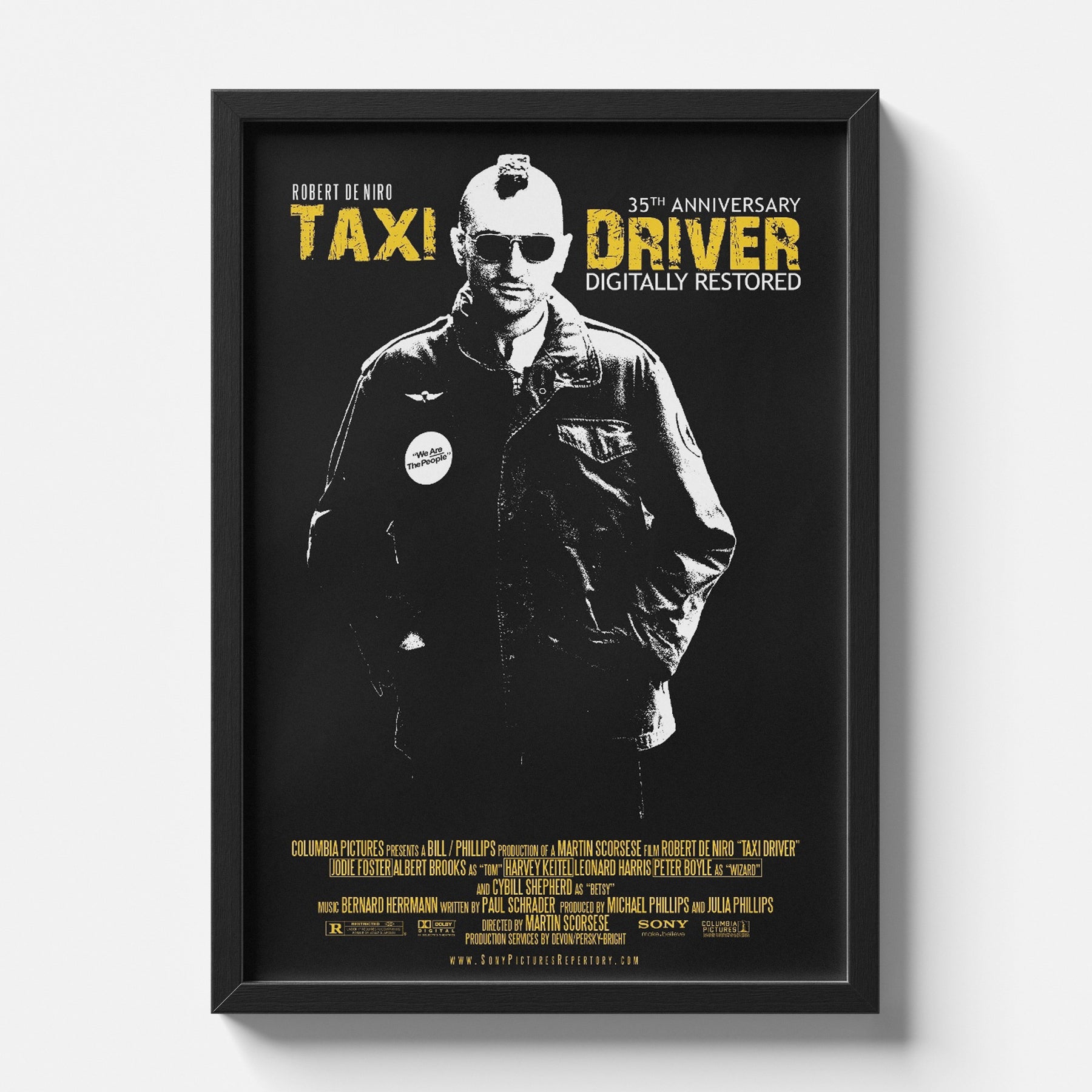 axi Driver 35th Anniversary Vintage Movie Poster Print