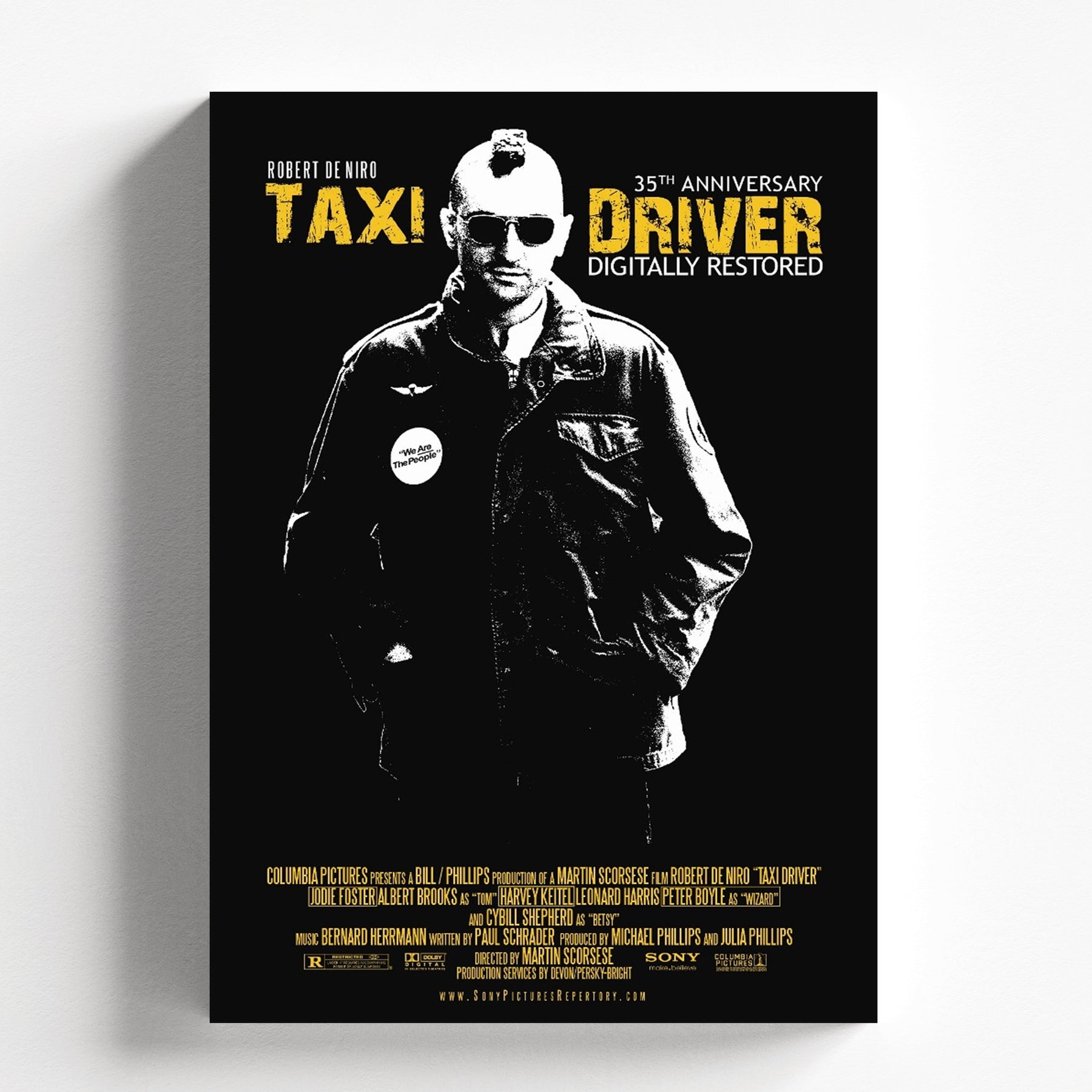 axi Driver 35th Anniversary Vintage Movie Poster Print