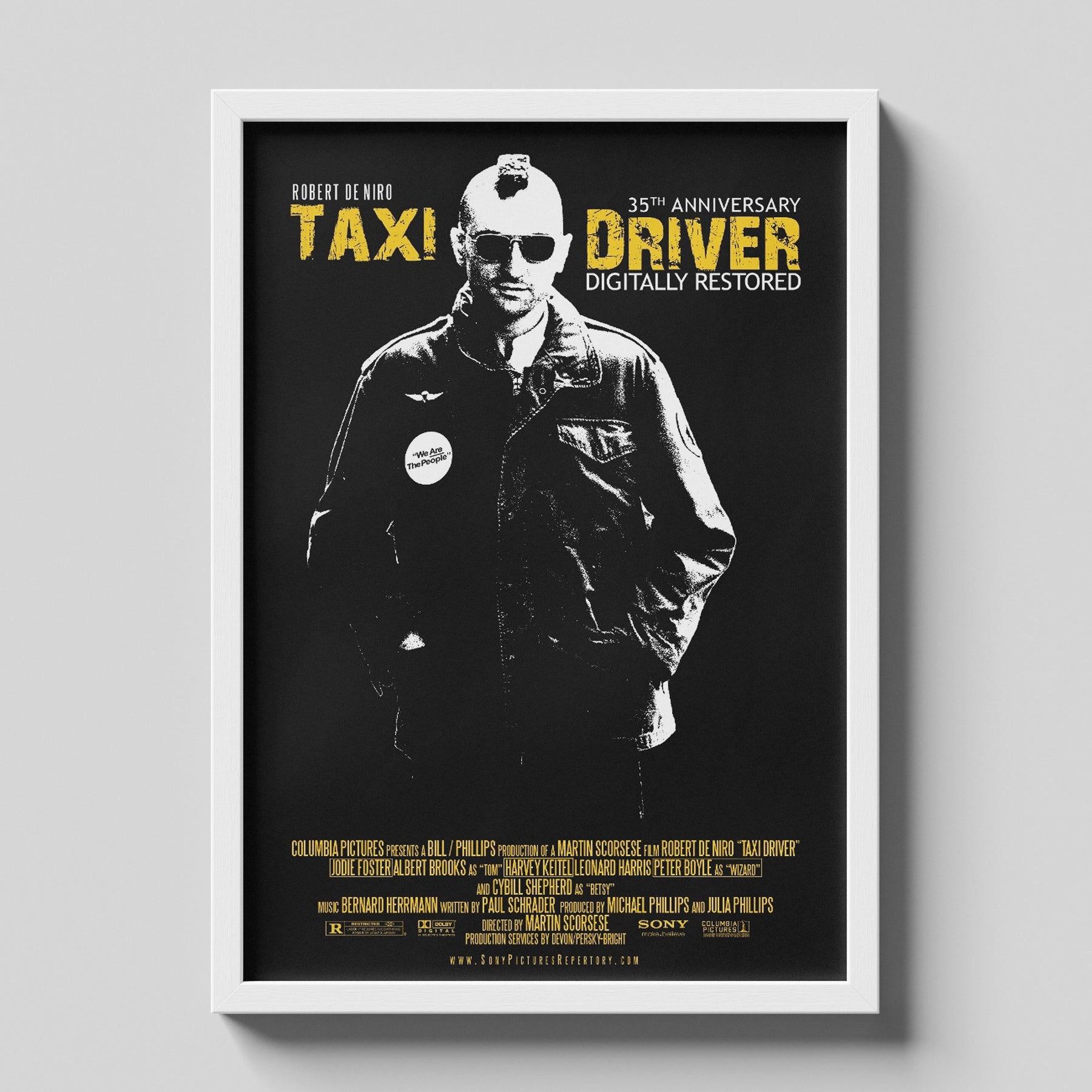axi Driver 35th Anniversary Vintage Movie Poster Print