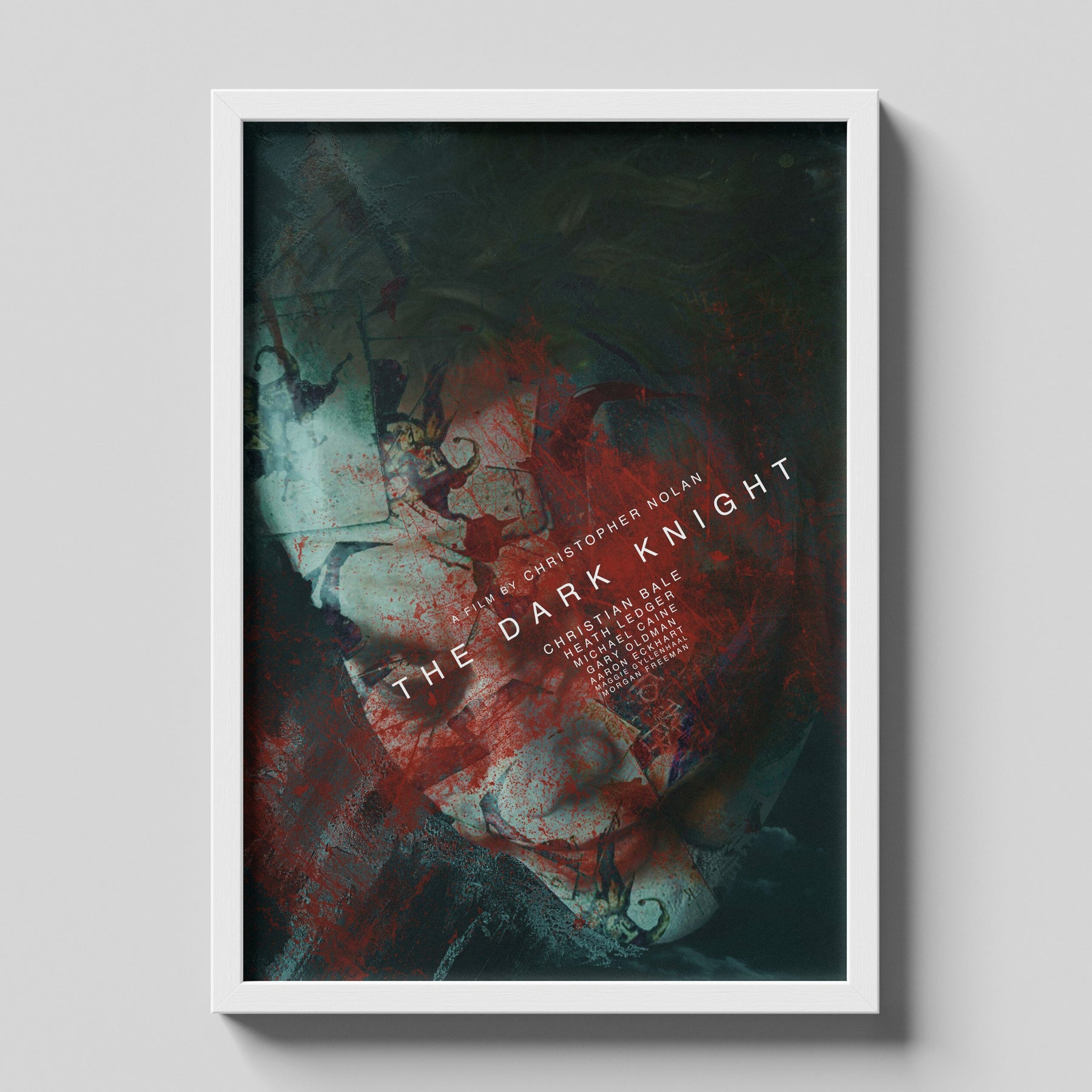 The Dark Knight Joker Minimal Cinematic Movie Poster