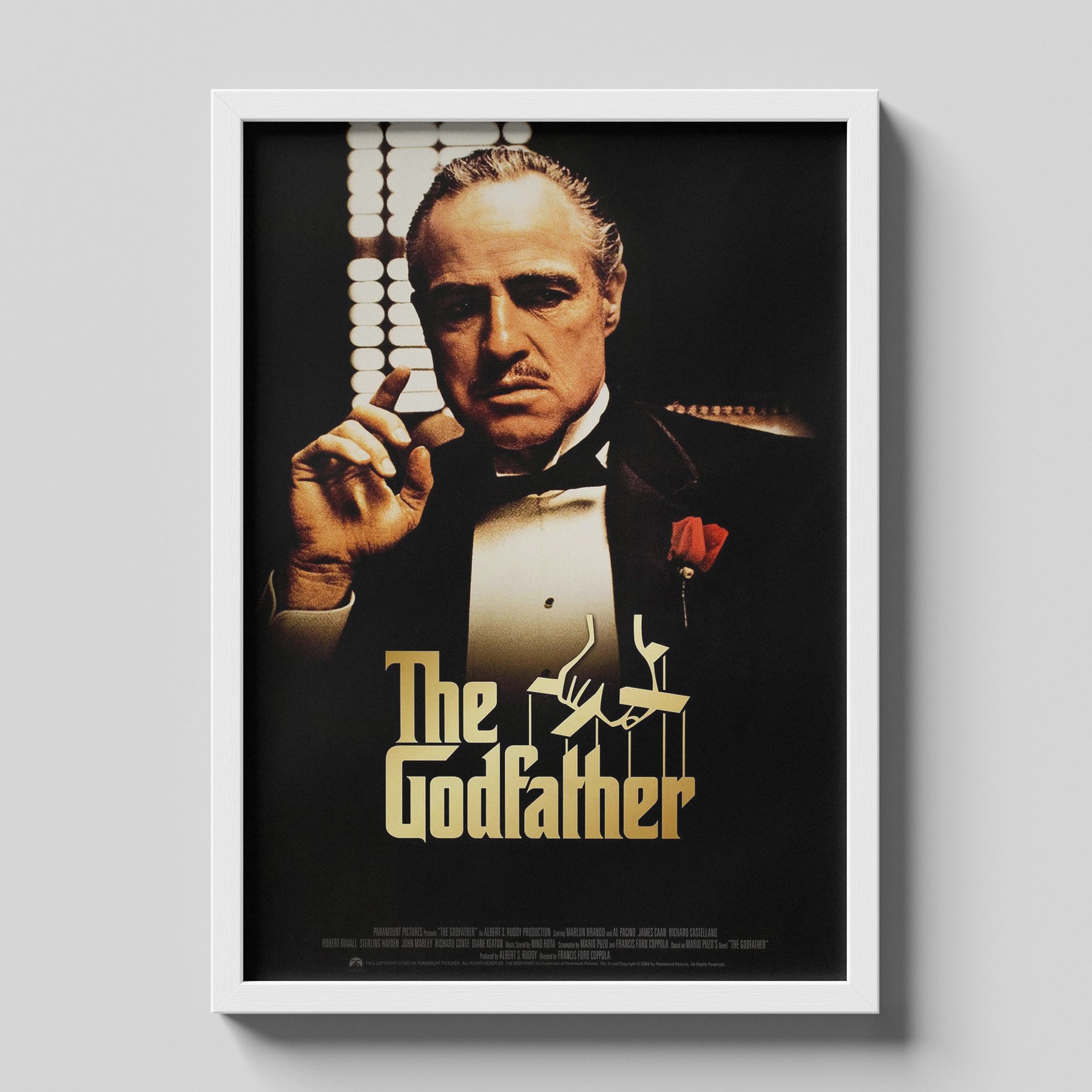 The Godfather Classic Don Vito Corleone Movie Poster