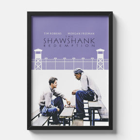 Shawshank Redemption Minimalist Friendship Movie Poster