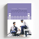Shawshank Redemption Minimalist Friendship Movie Poster