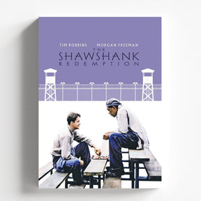 Shawshank Redemption Minimalist Friendship Movie Poster