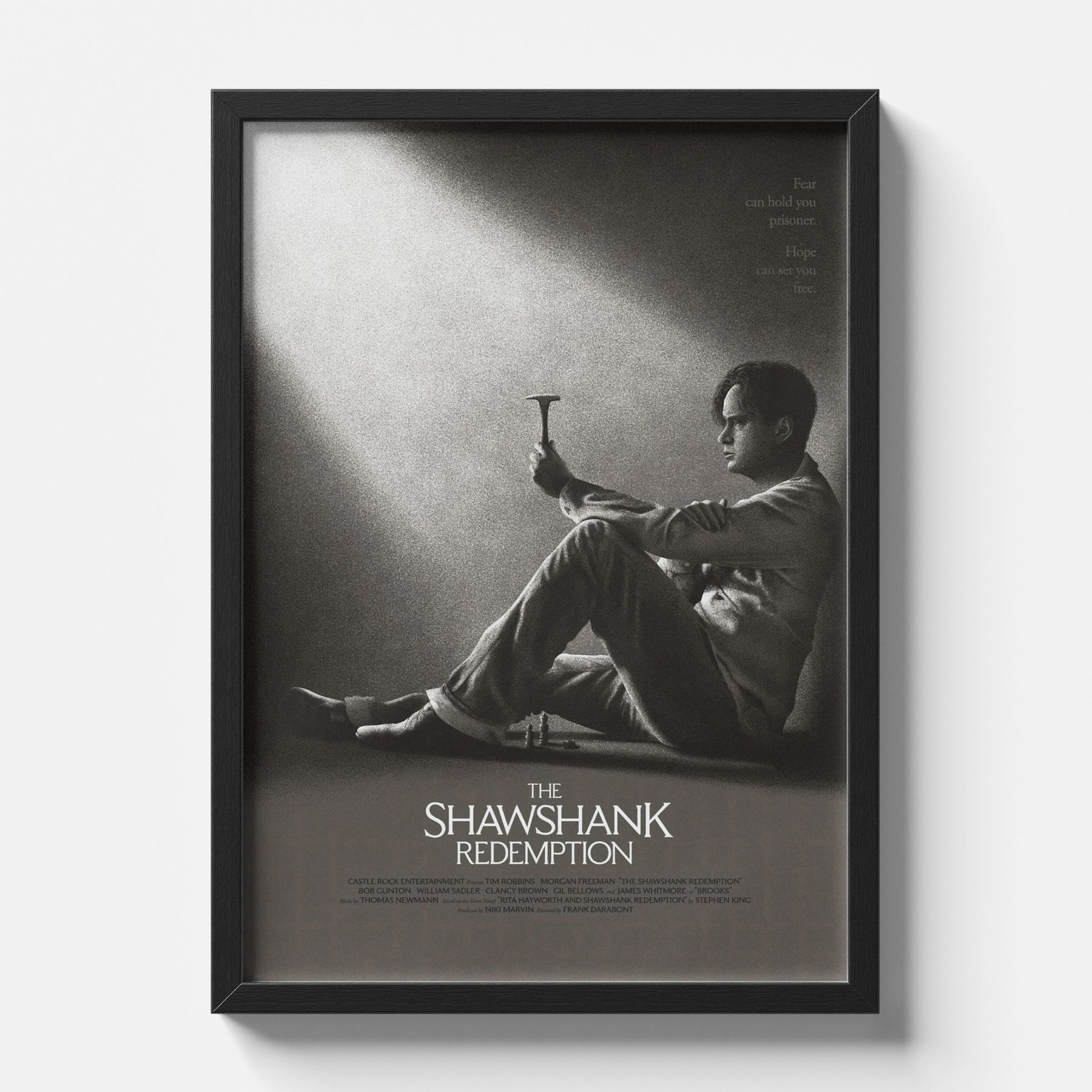 Shawshank Redemption Hope and Freedom Art Poster