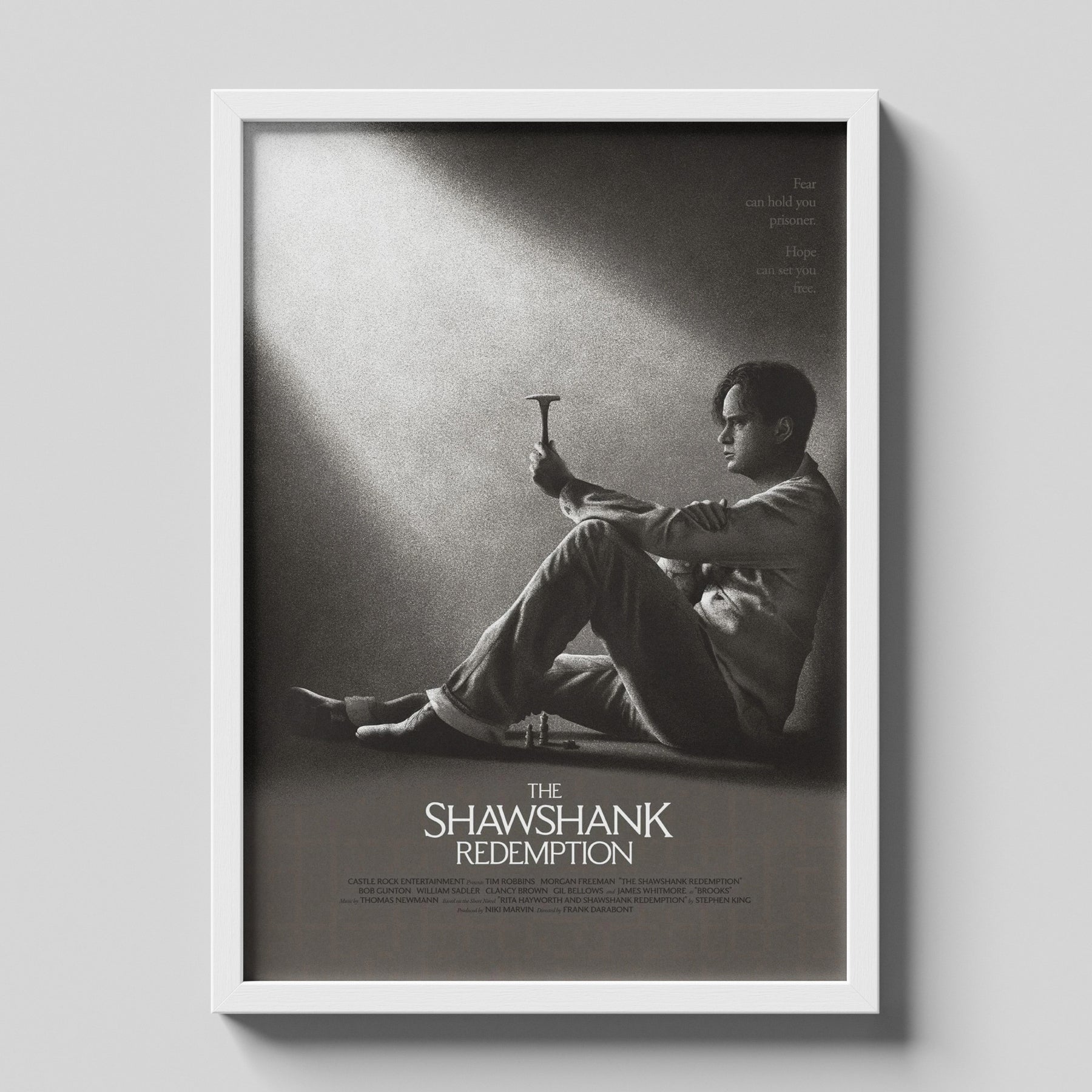 Shawshank Redemption Hope and Freedom Art Poster