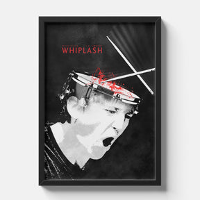 Whiplash Drum Solo Poster – Intense Jazz Film Wall Art