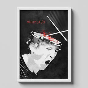 Whiplash Drum Solo Poster – Intense Jazz Film Wall Art