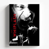 Whiplash Intense Black and Red Minimalist Movie Poster